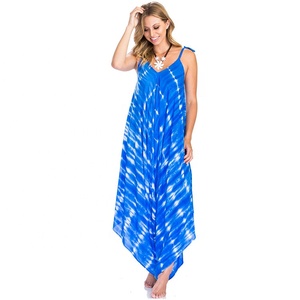 <span class=keywords><strong>Mono</strong></span> de talla libre para mujer, <span class=keywords><strong>vestido</strong></span> con tirantes finos Tye dye, pantalones bohemios, novedad - Product Image 4