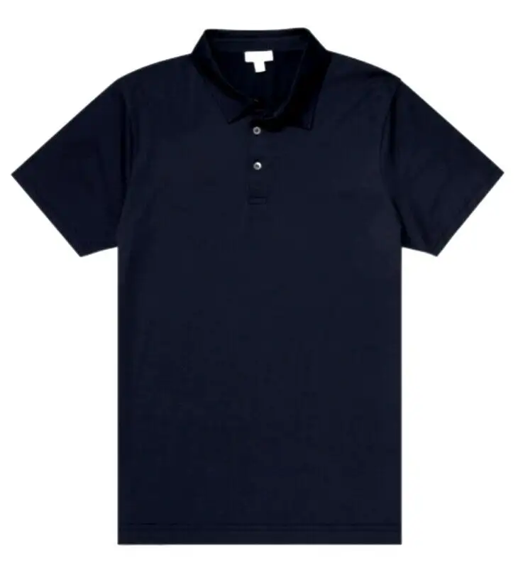 Sunangelho-camiseta de mangas cortes clássica coton bleu navy tamanho l 46