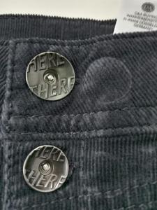 Pantalones de pana de algodón casuales y holgados para mujer, de marca original, excedentes de inventario, para otoño e invierno - Product Image 5