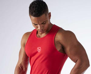 Venta al por mayor personalizado en blanco de talla grande camiseta sin mangas Muscle Running Gym Tank Top Hombres - Product Image 4