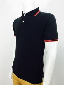 Camiseta de Manga Corta de Punto 100% Algodón, Transpirable, Talla Grande para Hombre, Estilo Formal, 220g, con Cuello de Punto Acanalado - Product Image 5