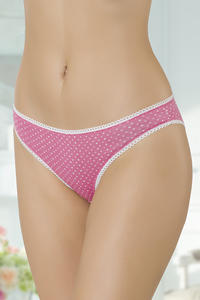 บิกินี่เอวต่ำเซ็กซี่สำหรับผู้หญิงกางเกงผ้าสแปนเด็กซ์/ ผ้าฝ้ายพิมพ์โลโก้แบบปรับแต่งได้ย้อมสีล้วนสำหรับผู้ใหญ่ - Product Image 3