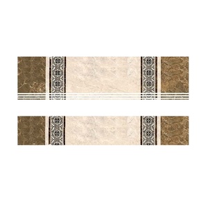 Brown and Yellow Color Matt Surface Ceramic <b>Stair</b> <b>Tiles</b> S-300x1200mm, R-200x1200mm - Product Image 3