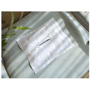 Cubierta de caja de pañuelos bordados Quang Thanh, cubierta de caja de pañuelos rectangulares bordadas - Product Image 2