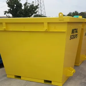 4 m3 Eimer typ waste bin Überspringen müll container