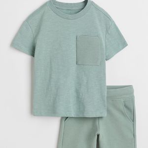 Camiseta de algodón de manga larga para niños, camiseta ecológica de alta calidad - Product Image 1