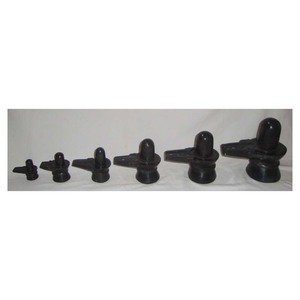 Hermoso mármol negro Shiv Ling de la mejor calidad - Product Image 1
