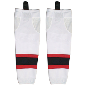 High Quality Wholesale Hockey Team Wear <b>Socks</b> Full Sublimation Printing Cheap Customized Ice Hockey <b>Polyester</b>/Cotton Summer - Product Image 1