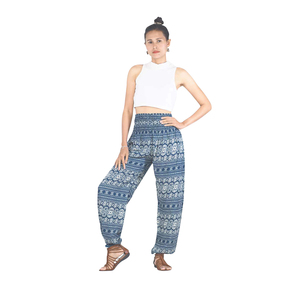 กางเกงฮาเร็มของผู้หญิงลายแถบรัดเสื้อผ้า napat PP0004สีเขียว020049 01พร้อมส่ง - Product Image 1