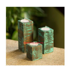 Soporte decorativo para luz de té verde y marrón, hecho a mano, venta directa de fábrica, OEM, hecho a mano - Product Image 2