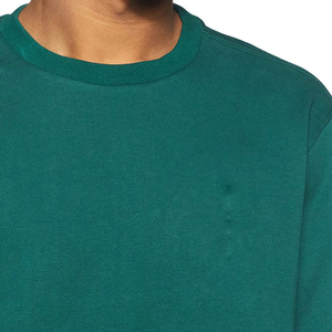 Sudadera con capucha personalizada para hombre, de alta calidad, 100% algodón, con cuello redondo, jersey liso de gran tamaño - Product Image 3
