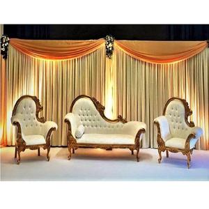 Conjunto de sofás de lujo de estilo francés para boda, conjunto de sofás de estilo italiano para escenario - Product Image 1