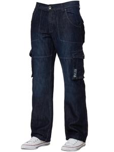 Dark <b>Jeans</b> Multi Pockets Cargo Trousers High Quality Denim <b>Jeans</b> Cargo Pants for Men on Wholesale Price Direct From Manufacturer - Product Image 2