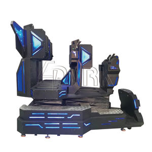 Simulation de réalité virtuelle 9D <span class=keywords><strong>VR</strong></span>, plateforme d'expérimentation sur pied, jeu de course et de tir, en vente - Product Image 3