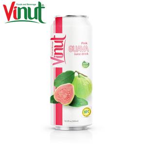 Jugo de Guayaba VINUT 500ml con Pulpa, Muestra Gratuita de Fábrica, Etiqueta de Precio Competitivo, Jugo de Fruta en Puré con Sabor a Ingredientes Naturales - Product Image 1