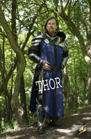 Costume complet de Cosplay d'armure médiévale de glace noire de corps complet médiéval