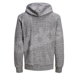 Sudadera con capucha transpirable de alta calidad para hombre, impresa y bordada personalizada con técnicas de sublimación y lavado, longitud larga - Product Image 2