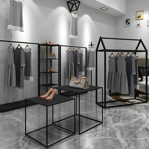 Cheap Clothes Retail Shop Interior Design <strong>Garment</strong> Store Furniture Display Clothing <strong>Rack</strong> - Product Image 3