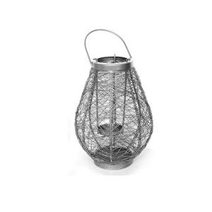 Portavelas de Metal de alambre de hierro de estilo moderno para lámpara de luz decorativa para el hogar para decoraciones navideñas y de boda - Product Image 1