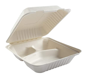 Conveniente caja para entrenar/picnic/camping-material Natural de bagass de caña de azúcar-Caja ambiental - Product Image 4