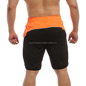 Pantalones cortos deportivos de malla de doble capa para hombre, shorts de entrenamiento atléticos para correr, de verano - Product Image 4