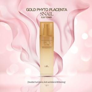 Tonique visage GOLD PHYTO PLACENTA SNAIL E.G.F 150ml, soin de la peau du visage, cosmétique coréen, fabriqué en Corée - Product Image 2