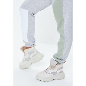 Femmes Slim Fit Sports Joggers Survêtements Poches Latérales O Cou Imprimé Casual Hommes Survêtements En Gros Respirant Jogging - Product Image 3