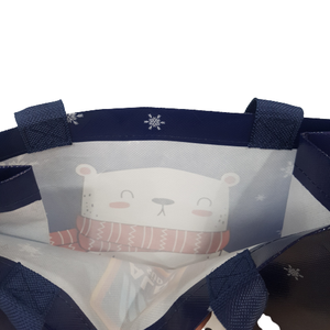 Bolsa de Vino Impermeable de Polipropileno Tejido de Vietnam para Promoción, Ecológica y Reutilizable, Diseño Personalizado con Patrón de Letras - Product Image 2