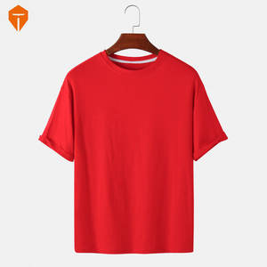 Mens Cartoon Dog Embroidered Casual Loose Light Round Neck T-Shirts - Product Image 5