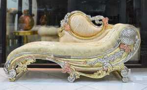 Canapé en bois 77 à la mode pour mariage et événements de fête Décor élégant Mandap pour les mariées - Product Image 5