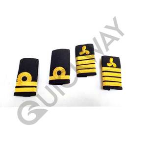 Epaulette épaulière Merchant Navy Soft Slip on Propeller Engineer - Product Image 5