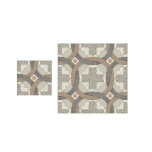 Baldosas de estacionamiento antideslizantes de porcelana cerámica de color marrón 400x400mm - Product Image 5