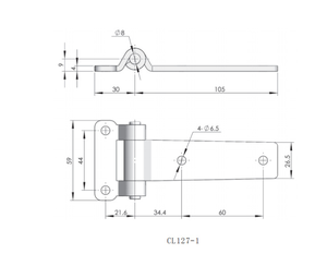 <span class=keywords><strong>Fs1015</strong></span> CL127-1 CL127-2 स्टेनलेस स्टील हिंज विद्युत उपकरण बॉक्स तह तह हिंज कैबिनेट दरवाजा हिंज कैबिनेट दरवाजा हिंज - Product Image 4