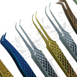 OEM ODM Service Custom Stainless Steel Eyelash Extension Tweezers <b>Desktop</b> Tweezers Display <b>Stand</b> Private Label - Product Image 3