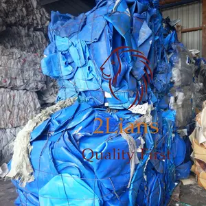 HDPE regrind mix color Injection on bales/ plastic scrap in Industrial Waste