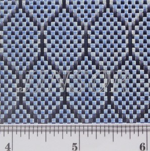 Fibre de carbone hexagonale métallique - Product Image 4