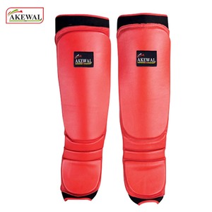 Premium Export Quality <b>Shin</b> Pads Made of Synthetic Leather Filled with Latex, Eva and Foam Two Strap Closure Order in Bulk - Product Image 5