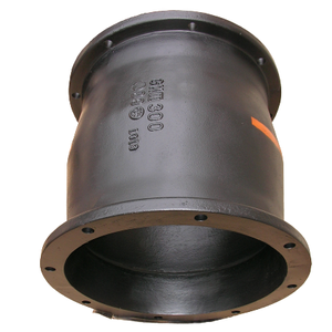 Casting <b>service</b> Nodular cast iron flanged <b>bell</b> mouth machine engine parts lost foam casting OEM product accept - Product Image 1