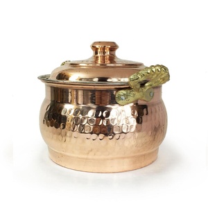 A Mano A Mano Martellato <span class=keywords><strong>Rame</strong></span> Turco Pentola Casseruola Pentola, Stewpan, Stewpot, Zuppa <span class=keywords><strong>di</strong></span> Pentola Con Coperchio - Product Image 6