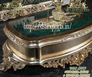 Ensemble de canapé Villa Royal, meubles de salon en bois de teck, sculpté à la main, Design européen, 2018 - Product Image 3