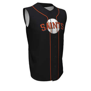 Baseball Jersey OEM Newest Customized Low MOQ Hot Sale Mesh Baseball & Softball Wear Shirts & Tops Custom Size Sportswear Unisex - Product Image 1