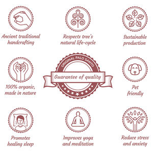 Encens en bois de bambou et d'arôme fort, poudre saint-Palo, étiquette privée, 80 gr par paquet - Product Image 5