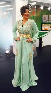 ---- TRENDY-NEW--CAFTAN robe avec belle-embellie en cristal perles de verre pierre travail-pour-fête-usure et de mariage-2021 - Product Image 2