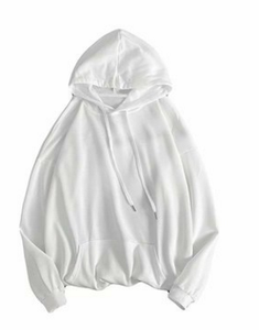 Sweat à capuche décontracté à manches longues pour hommes, couleur unie, nouveauté, vêtements de rue d'été, teint uni pour l'hiver - Product Image 2