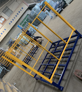Rayonnage de stockage d'entrepôt en acier personnalisé professionnel et économique avec protection contre la corrosion, rayonnages empilables - Product Image 4