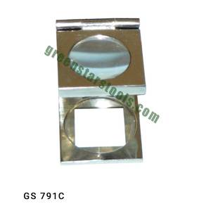 Lupa de ojo plegable Deluxe niquelado GS 791C herramientas de joyería para herramientas de joyería - Product Image 1