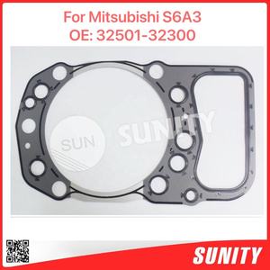 Sunity ปะเก็นฝาสูบ S6A3 35C01-22101ผลิตสำหรับมิตซูบิชิ S6A3เรือไฟดีเซล - Product Image 2
