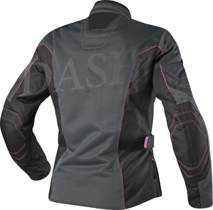 Veste de moto sur mesure de haute qualité pour dames couleur unie bord à manches longues ajusté imperméable respirant grande taille - Product Image 2