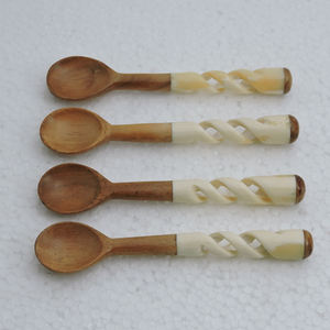 Service à thé ou à café en bois et en résine, ensemble de 3 pièces, de style moderne, ustensiles de cuisine et de Table, nouveau Design - Product Image 2