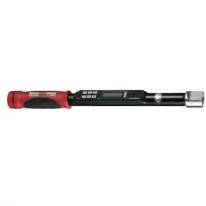 Digital Angle Interchangeable Torque Wrench with Buzzer, Vibration & Flash Alarm